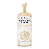 GymBeam Hnedé ryžové chlebíčky quinoa a chia 120 g