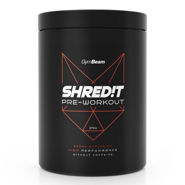 GymBeam SHRED!T pre-workout berry explosion 372 g