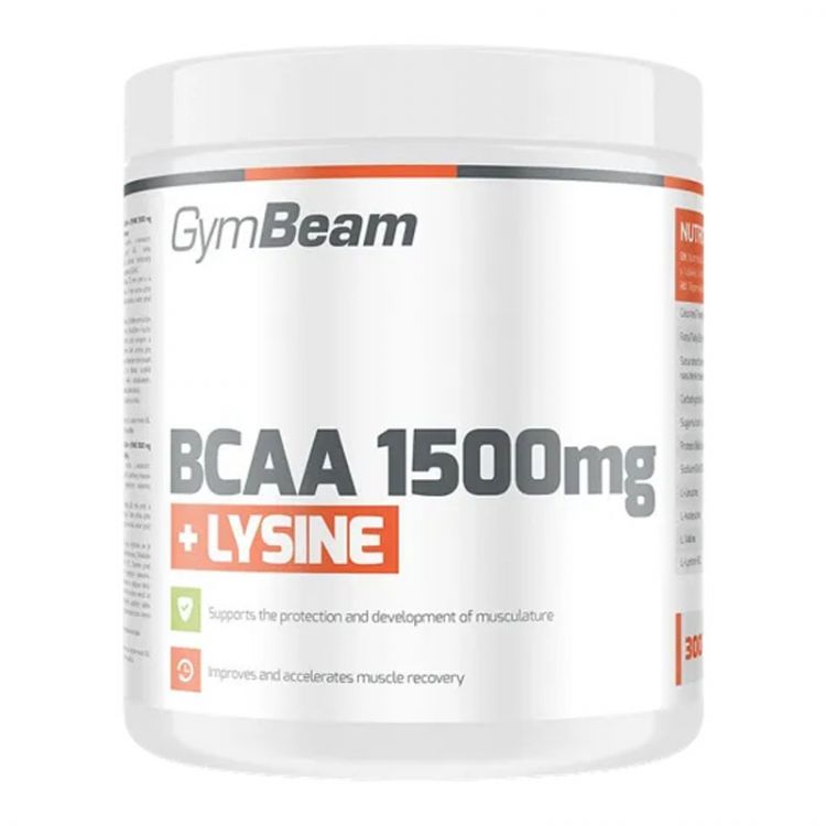GymBeam BCAA 1500 + Lysine 300 tab