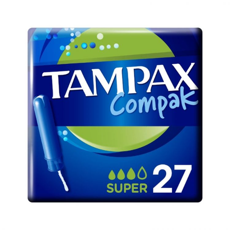 Tampax Tampon Super 27's with Aplicator