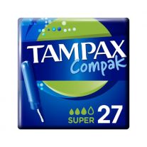 Tampax Tampon Super 27's with Aplicator