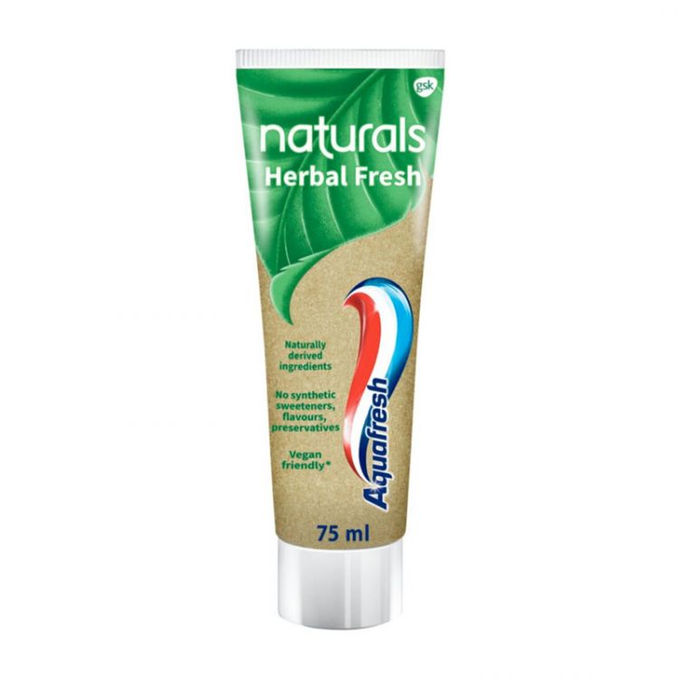 Aquafresh Toothpaste Naturals - Herbal Fresh - 75ml