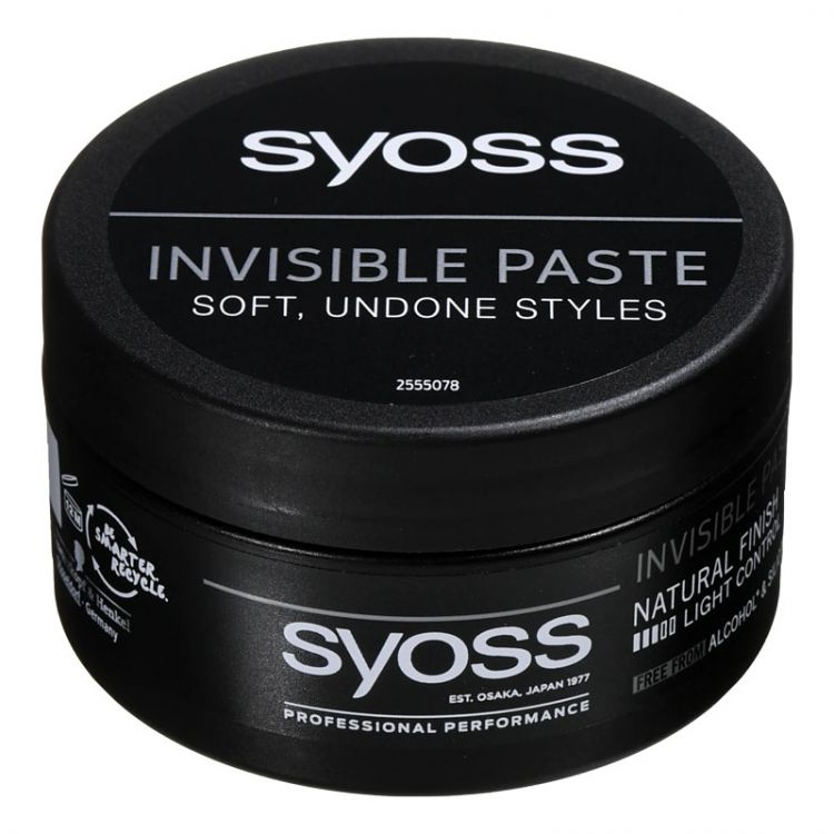 Syoss Invisible Paste Hair Styling Structuring Gel 100ml