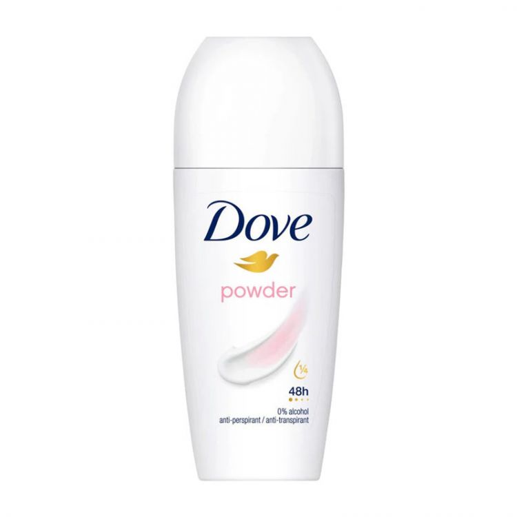 Dove roll-on Powder 0% Alcohol 50 ml