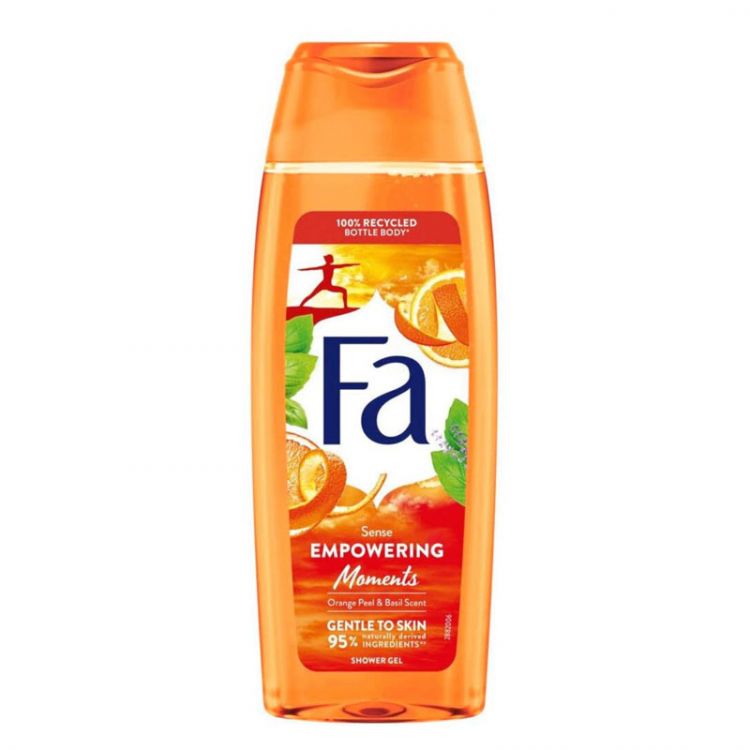 Fa Shower Gel Empowering Moments - Orange Peel & Basil Scent - 250ml