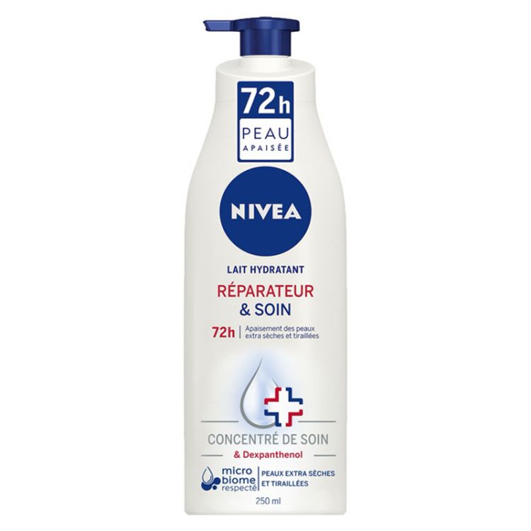 Nivea Body lotion 250ml Pump Repair&Care Milk
