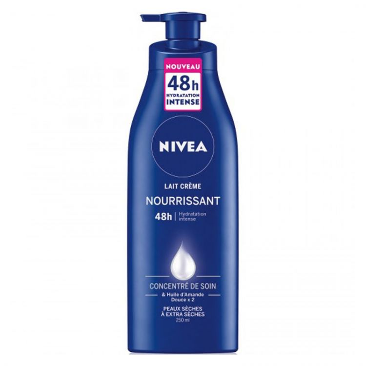 Nivea Body lotion 250ml Pump Nourishing Cream Milk