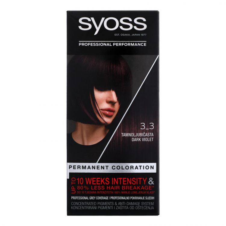 Syoss hair color 3-3