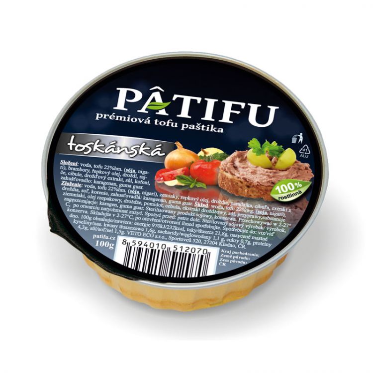 VETO ECO Paštéta tofu toskánska 100g