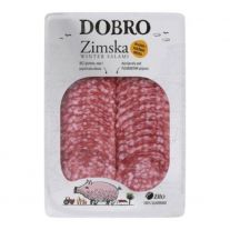 DOBRO Saláma Zimná plátky 80g