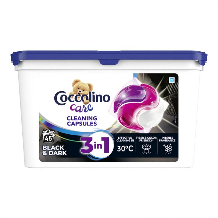 Coccolino Kapsule Black&Dark  45 ks