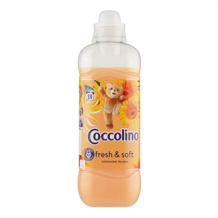 Coccolino Aviváž  Fresh&Soft Orange Rush 39 PD 975 ml