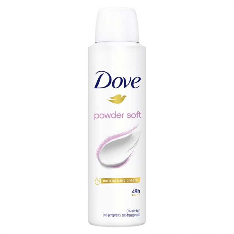 Dove deo Powder Soft 0% alcohol 150 ml