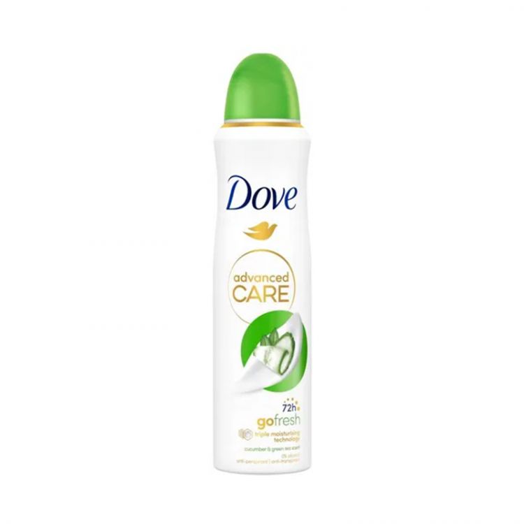Dove deo Go Fresh Cucumbe 0% Aluminium 150 ml