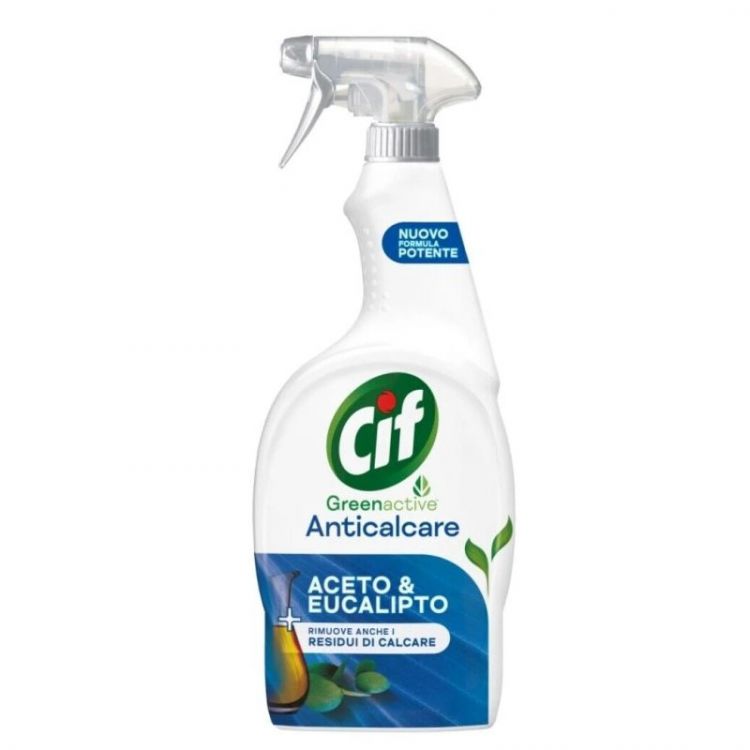 Cif cleaner pump 650 ml Anticalcare na vodný kameň  Green Aceto&Eucalypt Bathroom