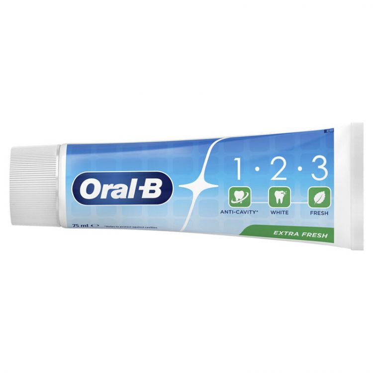 Oral-B Zubná pasta 1.2.3 Extra Fresh 75 ml