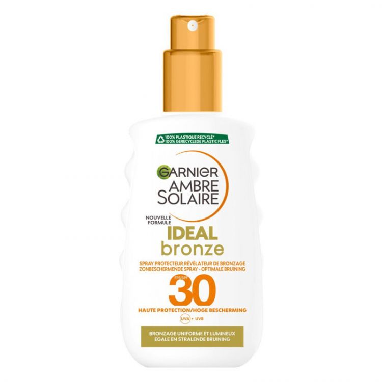 Garnier Ambre Opaľovací krém pump FF 30  Ideal Bronze 200 ml