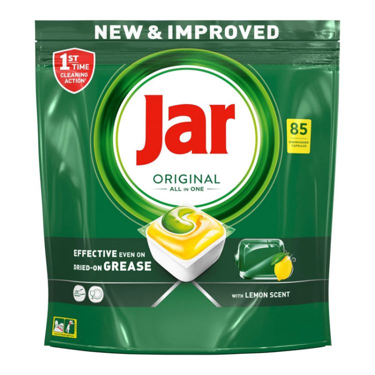 Jar Tablety do umývačky riadu   Platinum All in 1 81 ks