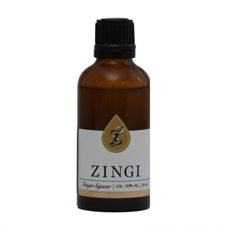 ZINGI Zázvorový likér 50% mini 50ml