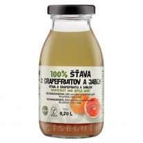 Zdravo 100% šťava Jablko a grep  0,2l