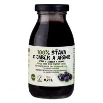 Zdravo 100% šťava Jablko a arónia  0,2l