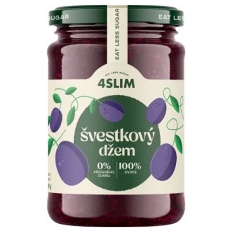 4Slim Slivkový džem 100% ovocia 280g