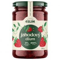 4Slim Jahodový džem 100% ovocia 280g