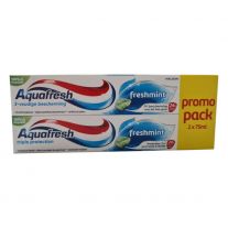 Aquafresh Zubná pasta Triple Action freshmint  2 x 75 ml