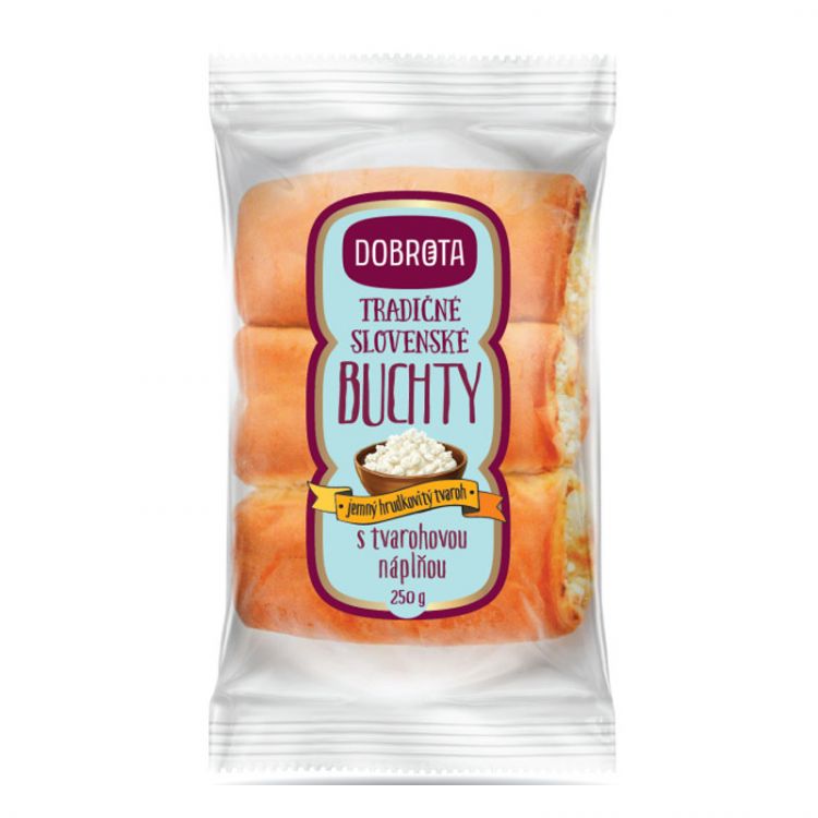 Dobrota Tradičné slovenské buchty tvaroh 250g