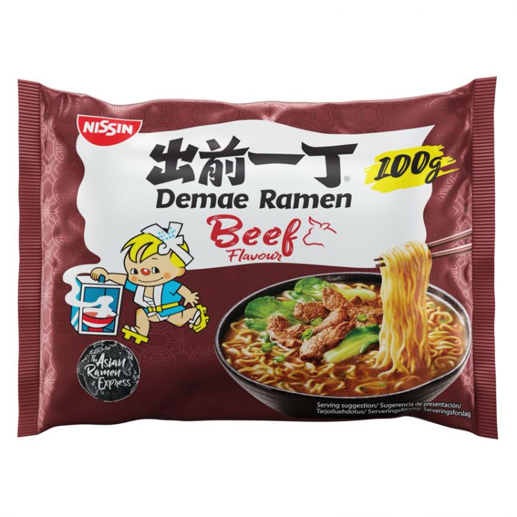 Nissin Demae Ramen Hovädzie 100g