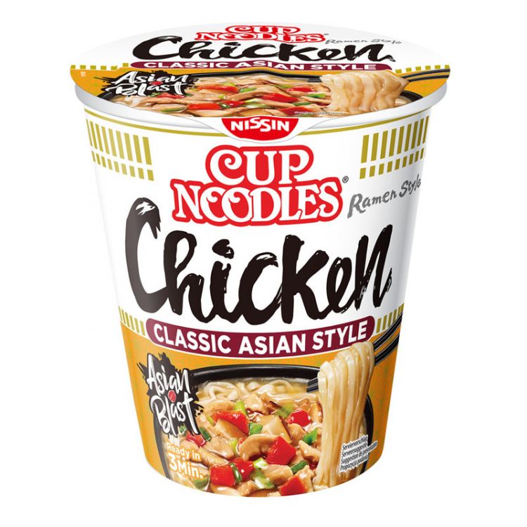 Nissin Cup Noodles Kuracie 63g