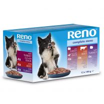 Reno Kapsička pre psov  hovädzie +morka 12x100g