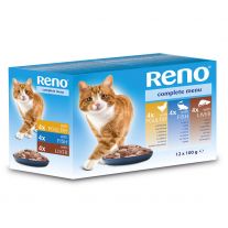 Reno Kapsičky pre mačky Multi Pack 12 x 100 g