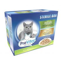 PreVital Kapsička Mačka hydina-pečeň 12 x 100g sterile v omáčke