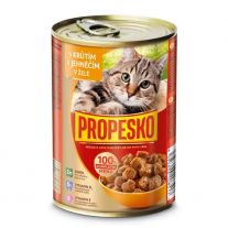 Propesko Kúsky Mačka morka -jahňa  415g v želé