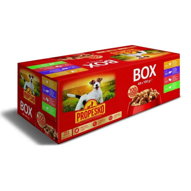 Propesko kapsička pes Giga box 48x100 g - novinka