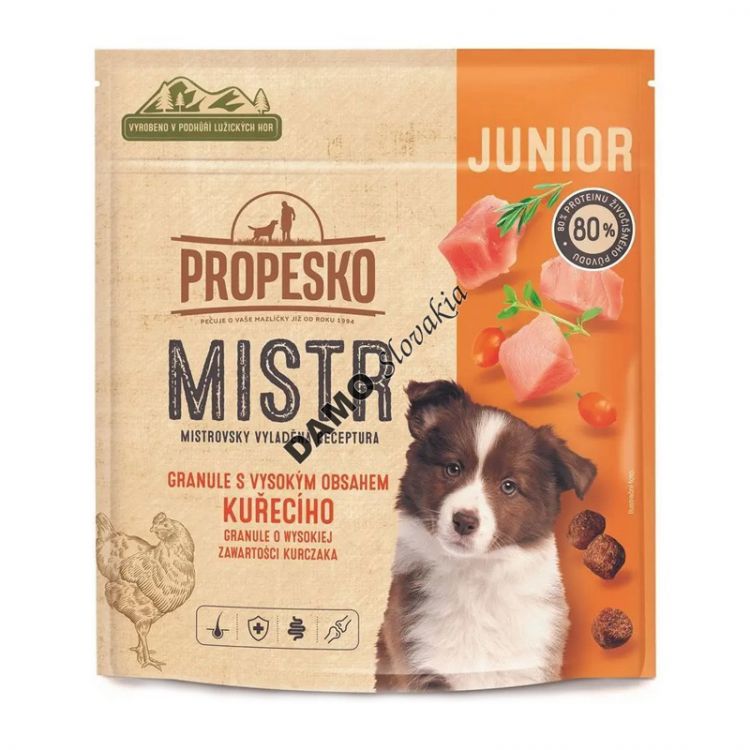 Propesko Mistr Fresh Meat Granule Pes kura 500g junior