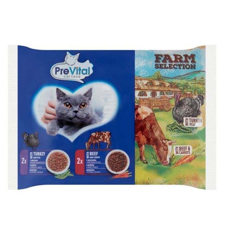 Prevital Farm selection nmp kapsička mäsový mix 4x85g
