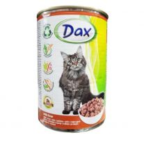 Dax Kúsky Mačka pečeň 415g v omáčke