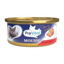 PreVital Minikonzerva Mačka hovädzia  85g - novinka