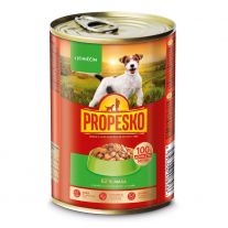 Propesko Kúsky Pes jahňa  415g