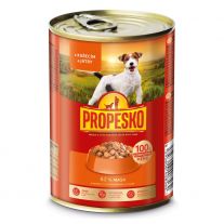 Propesko Kúsky Pes S kura + pečeň  415g