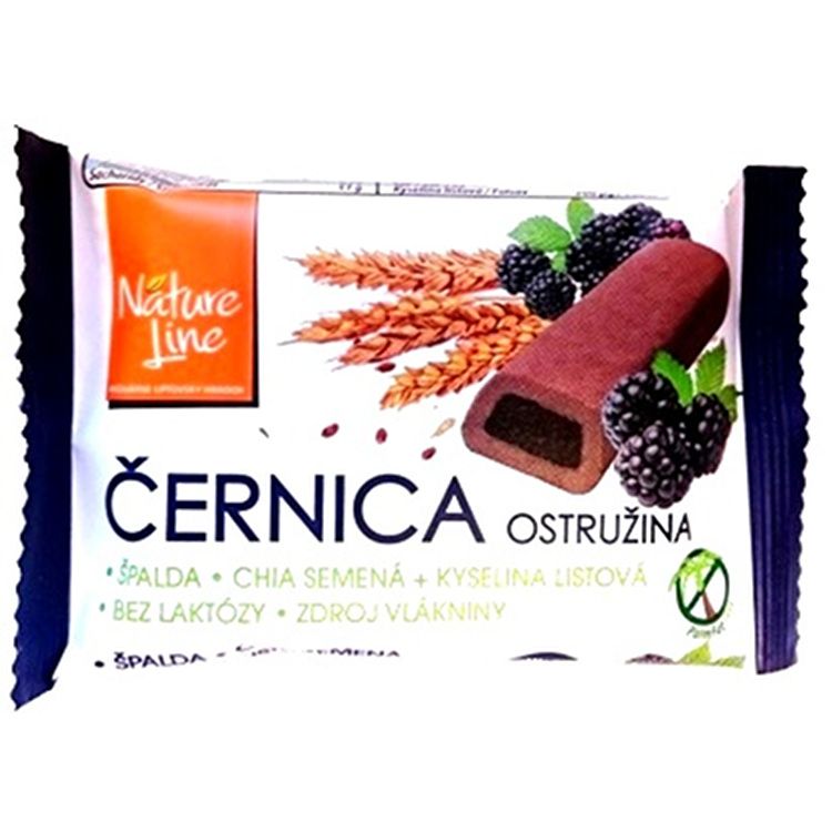 Nature Line Celozrnné sušienky černica 50 g - eDELIA.sk