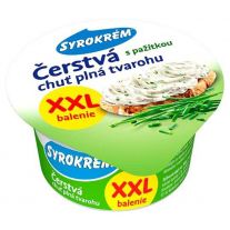 Syrokrém čerstvá chuť XXL s pažítkou 150g