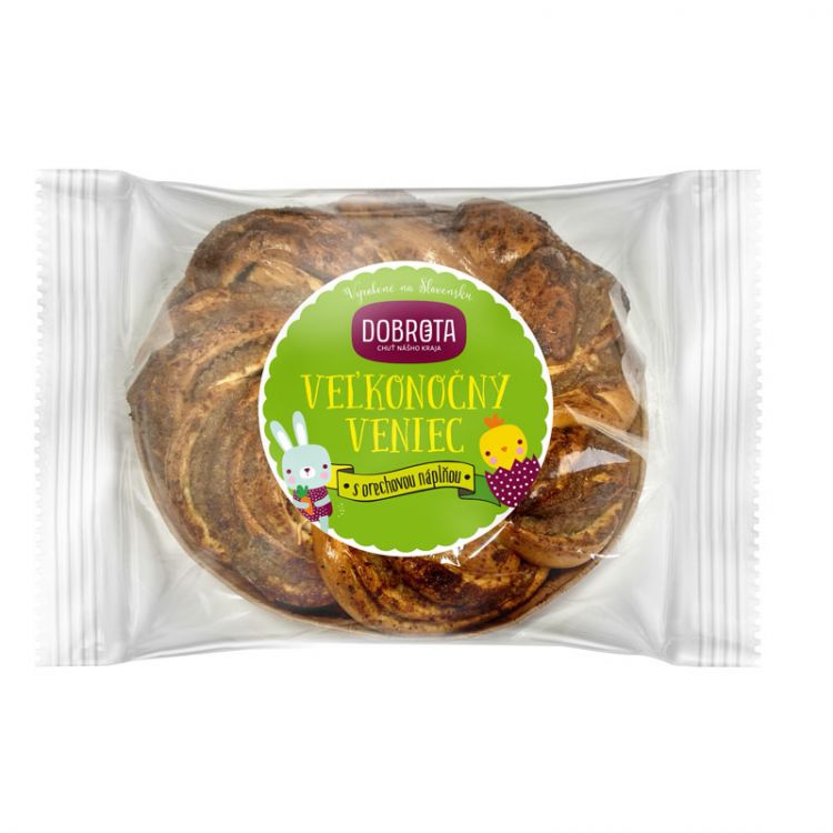 Dobrota Veľkonočný veniec s orechovou náplňou 500g