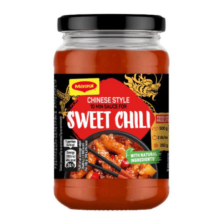 Maggi Omáčka Sweet Chilli na čínsky spôsob 355g