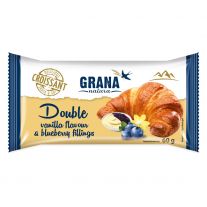 Grana Croissant vanilka a čučoriedka 60 g