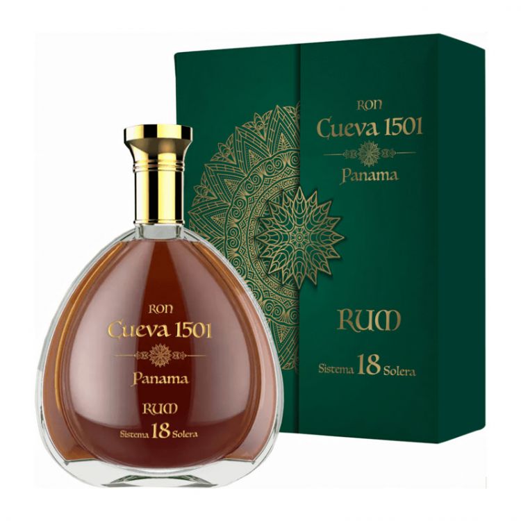 Ron Cueva 1501 Panama Sistema 18 Solera 0,7l 40% GB