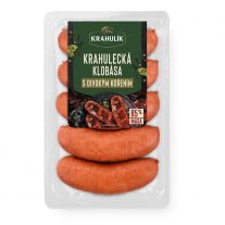 Kostelecké úzeniny Klobásky na gril s čedarom 340g