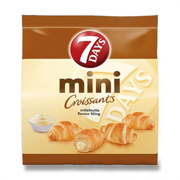 7 Days Croissants mini millefeuille 185 g